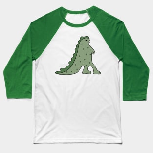 Ancient dinosaur. Lizard. Alien. Unknown creature. Baseball T-Shirt